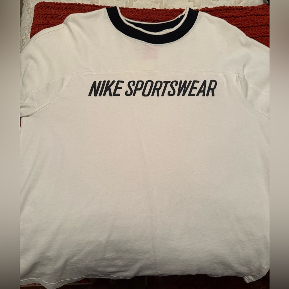 White Nike Tee